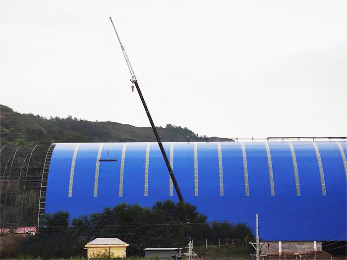 枝江煤棚网架工程