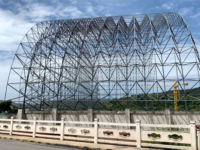 枝江山寨矿储煤棚网架